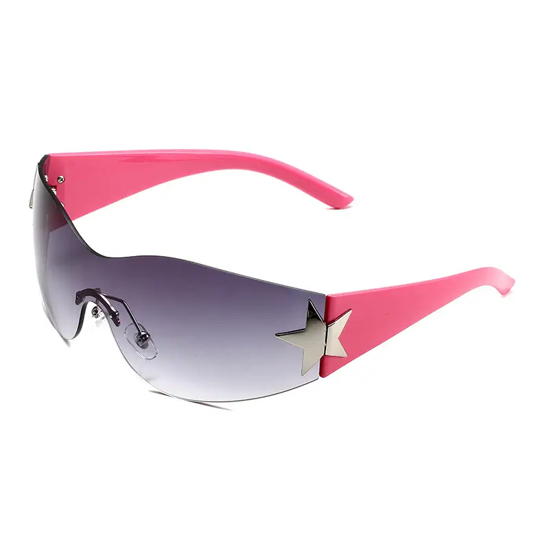 European Fashion Framed Sunglasses with 5-Pallete Star Design - Image 5