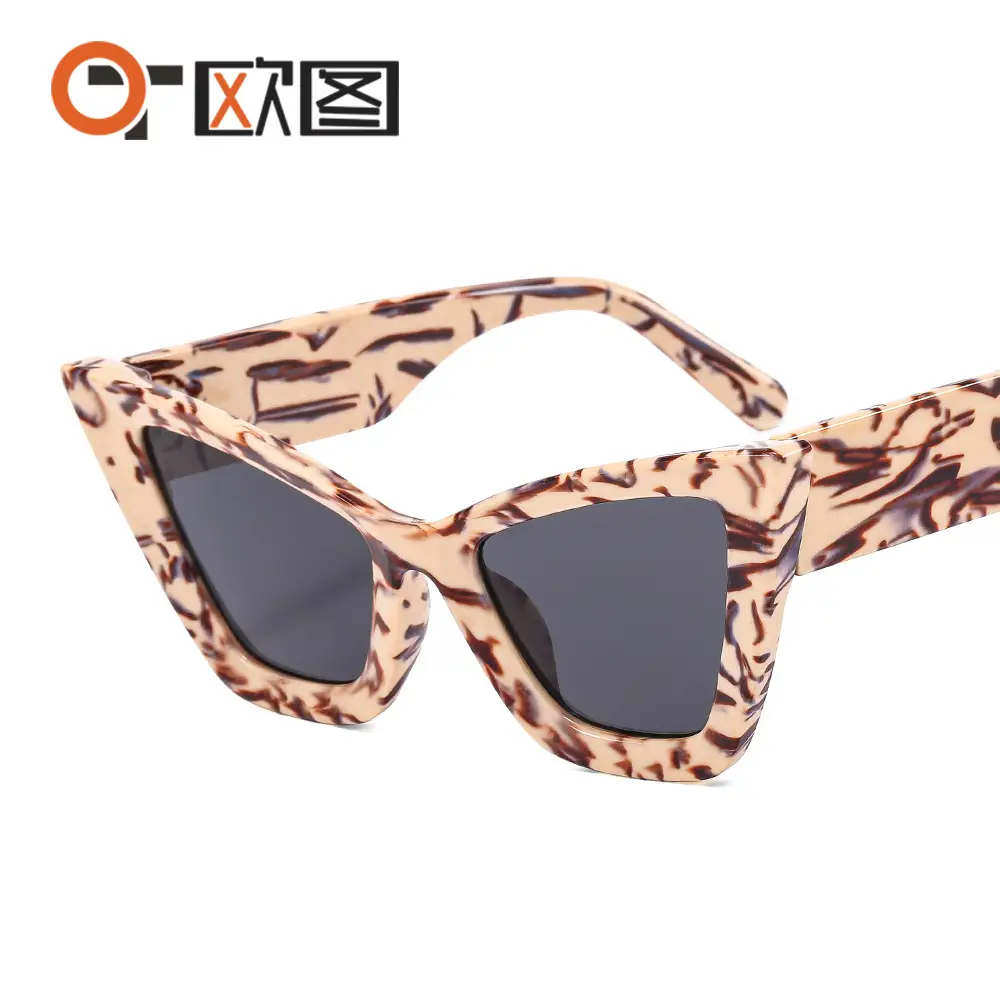 Purple Cat-Eye Sunglasses for Women Street Party Fashion - Image 10