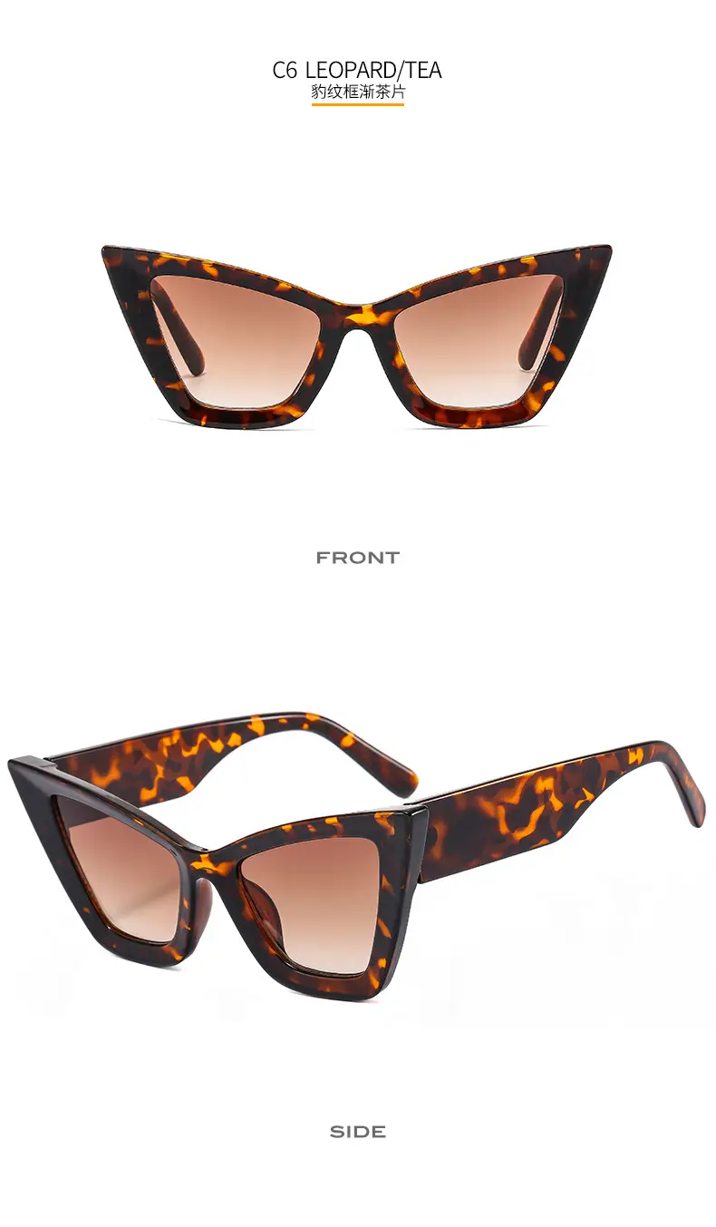 Purple Cat-Eye Sunglasses for Women Street Party Fashion β feature 12