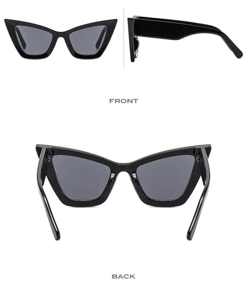 Purple Cat-Eye Sunglasses for Women Street Party Fashion β feature 7
