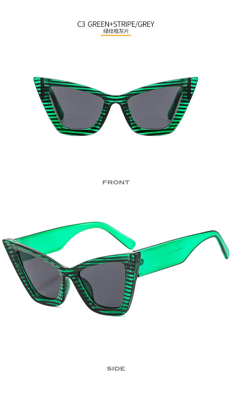 Purple Cat-Eye Sunglasses for Women Street Party Fashion β feature 9