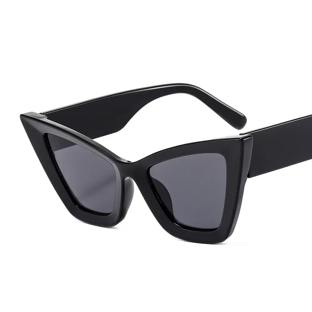 Purple Cat-Eye Sunglasses for Women Street Party Fashion
