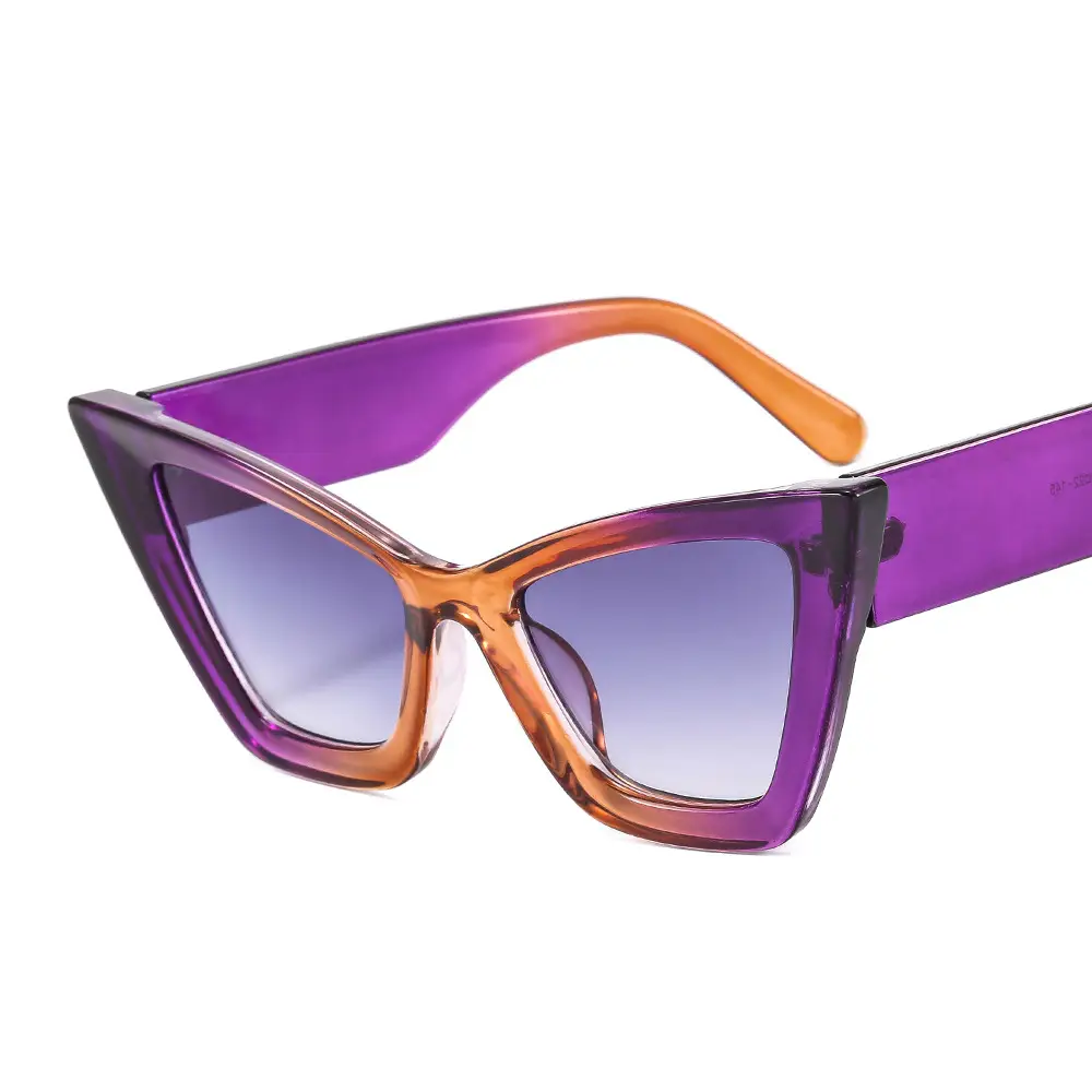 Purple Cat-Eye Sunglasses for Women Street Party Fashion - Image 5