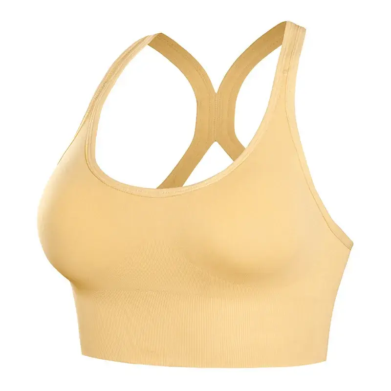 Adjustable Shockproof Sports Bra with Rear Buckle Hollow Back - Image 5