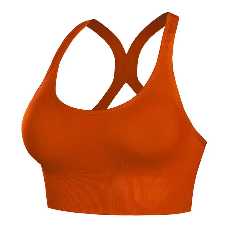 Adjustable Shockproof Sports Bra with Rear Buckle Hollow Back - Image 6