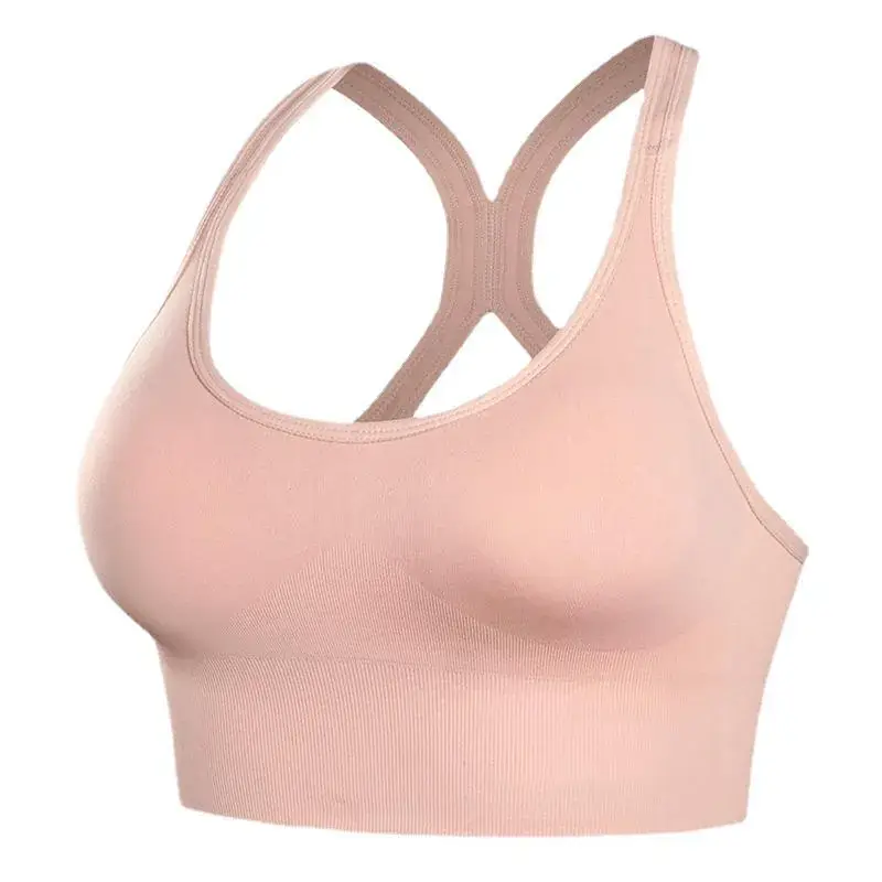 Adjustable Shockproof Sports Bra with Rear Buckle Hollow Back - Image 7