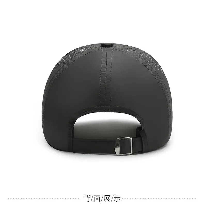 Men's White Baseball Cap with Logo — feature 8