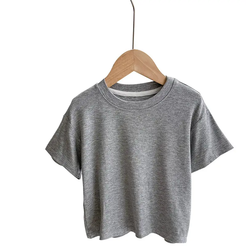 Pink Round Neck T-Shirt for Boys Summer Wear