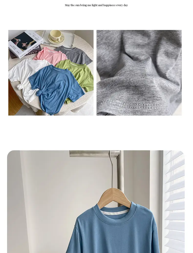 Pink Round Neck T-Shirt for Boys Summer Wear — feature 7