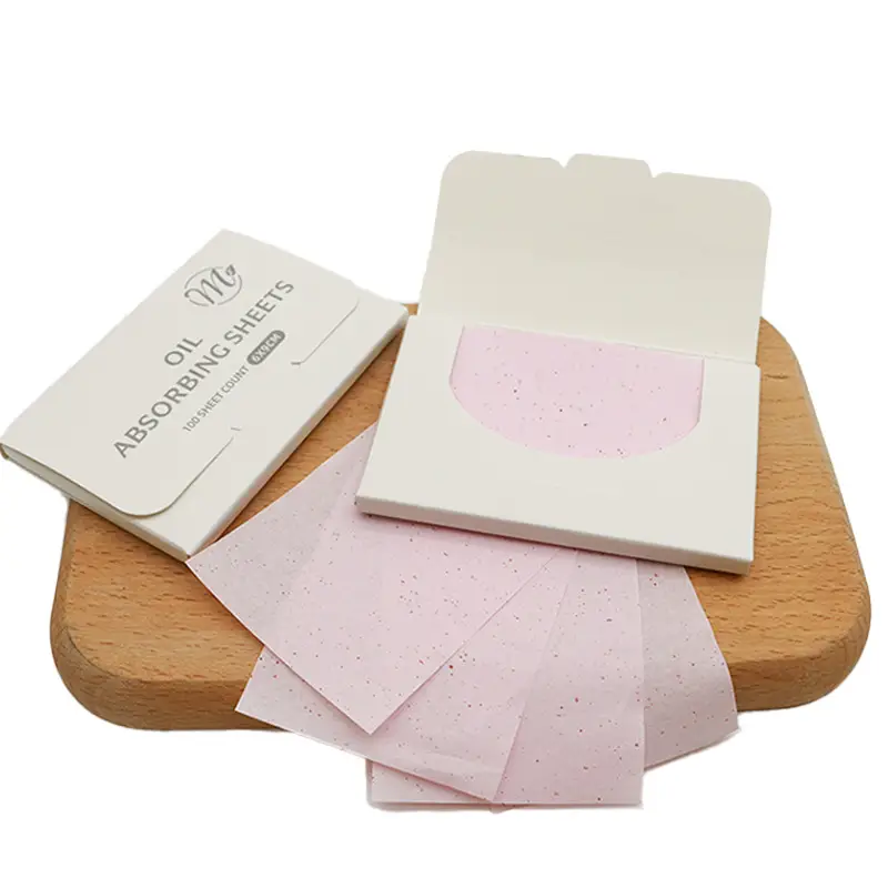 Green Facial Oil Absorbing Sheets 100 Pcs