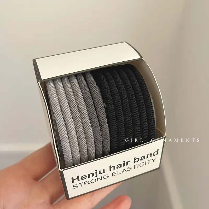 Summer Hair Rope Ponytail & Elastic Band Set - Image 5