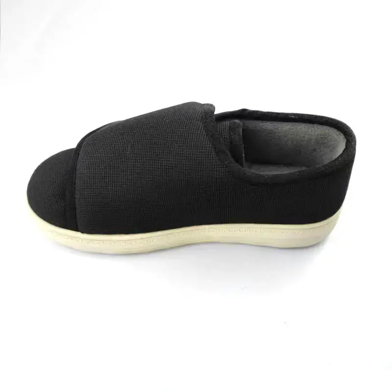 Non-Slip Walking Shoes for Elderly and Pregnant Women, Lightweight Soft-Soled Home Shoes for Men and Women, Adjustable Velcro Flat Shoes, Cold-Resistant — feature 4