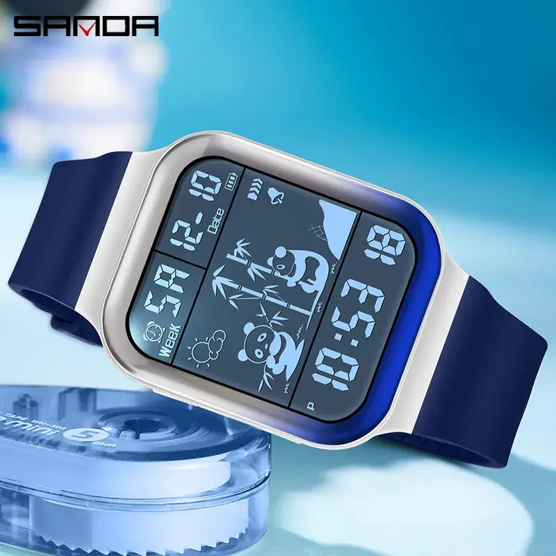 Sanda Panda Sports Watch with Luminous Design - Image 5