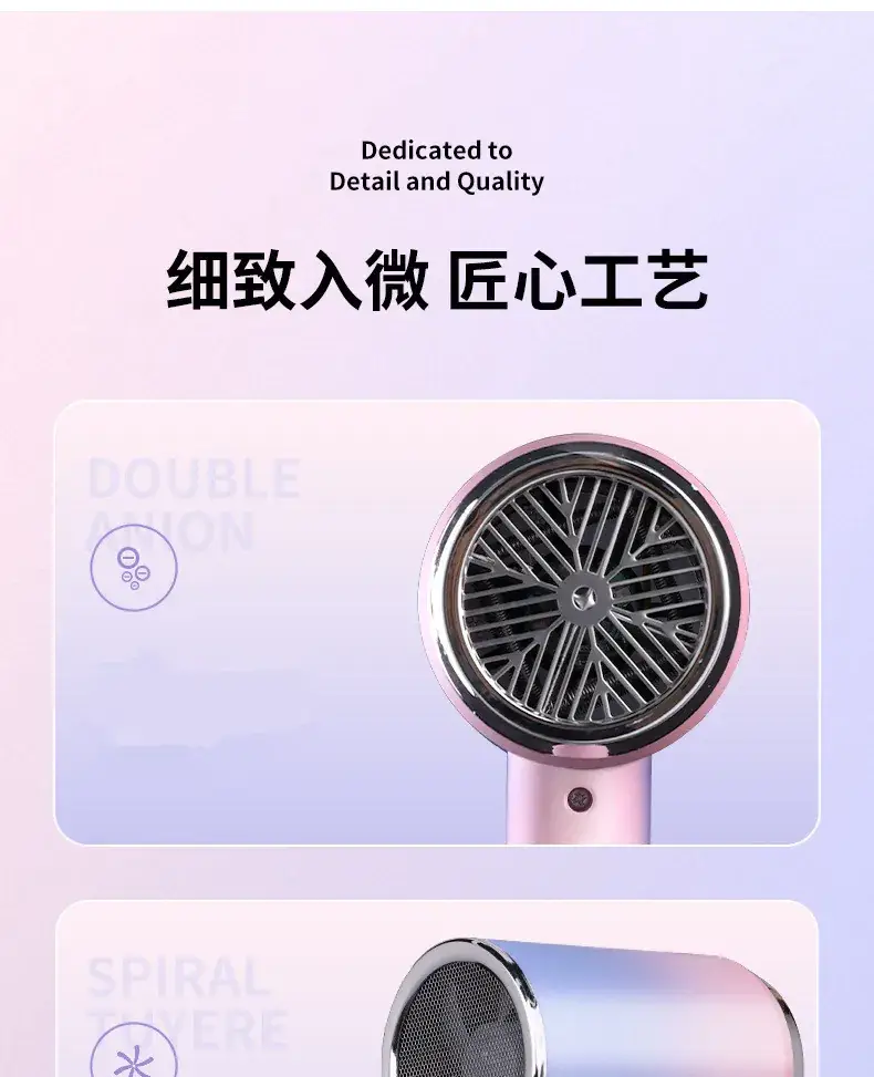 High-Speed Hair Dryer with Negative Ion Technology — feature 19