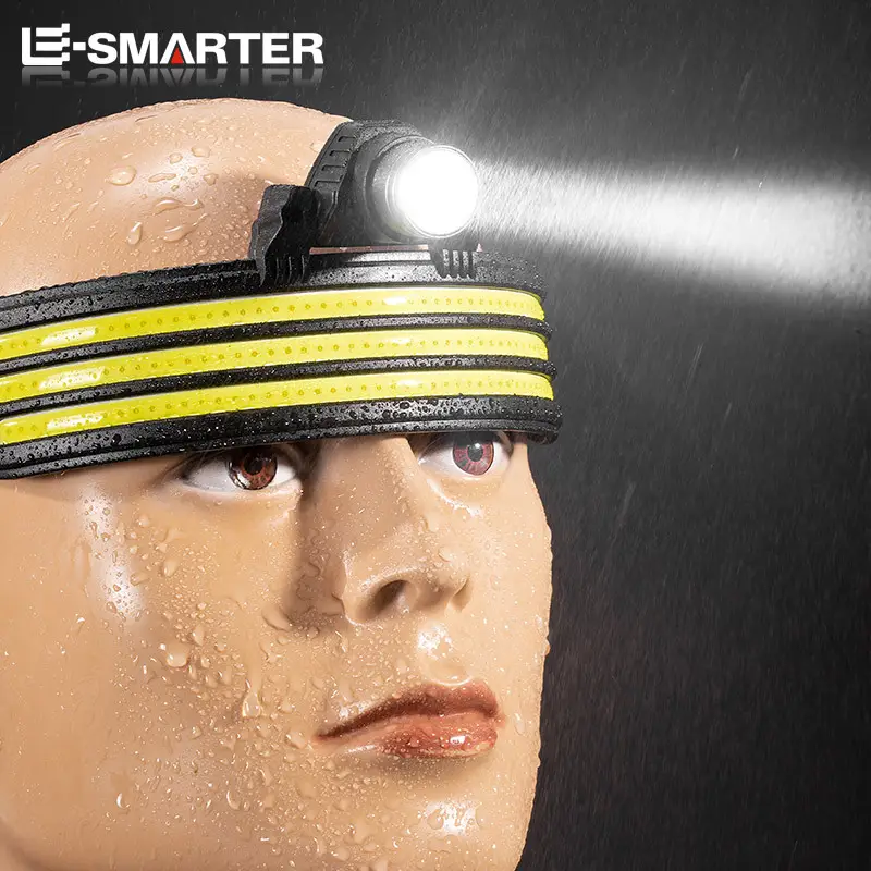 LED Headlamp with Warning Light for Outdoor Use - Image 4