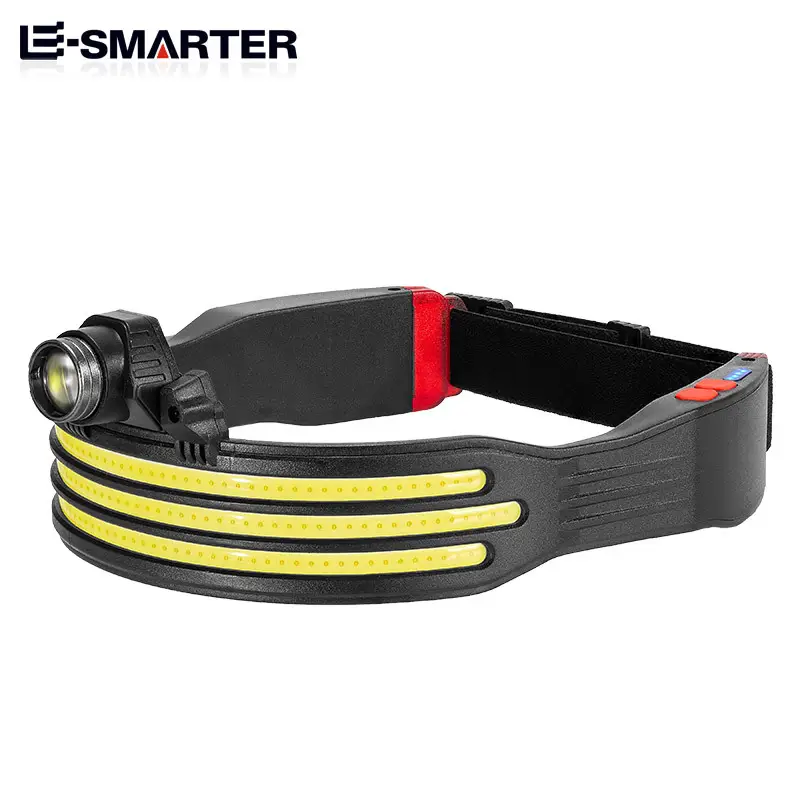 LED Headlamp with Warning Light for Outdoor Use - Image 5