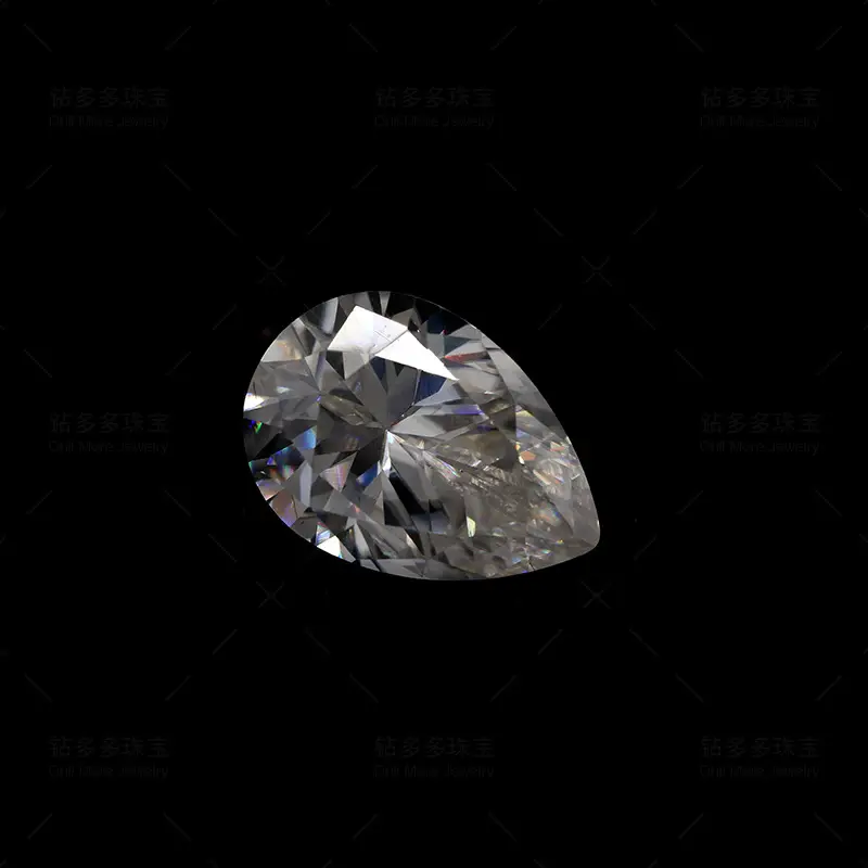 Pear-Shaped Moissanite Teardrop 710mm Vvs Clarity — feature 2