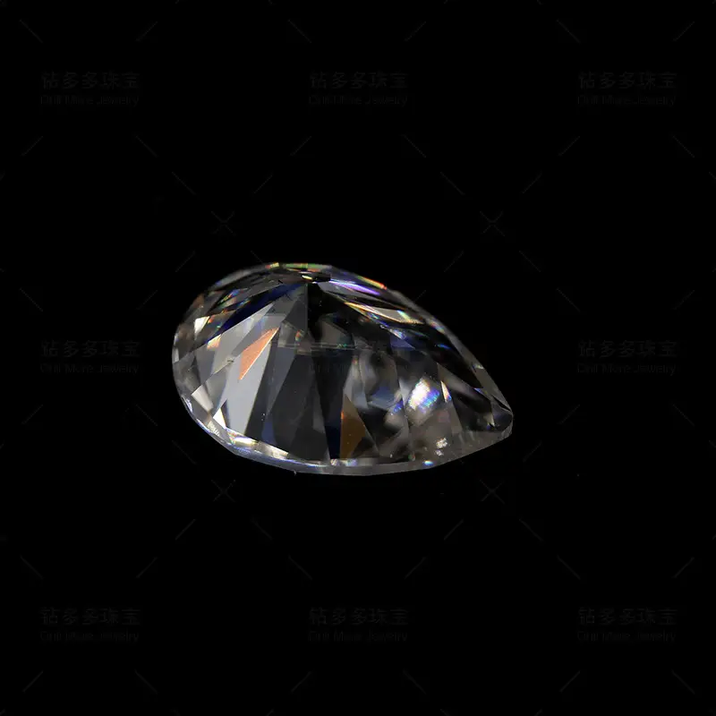 Pear-Shaped Moissanite Teardrop 710mm Vvs Clarity — feature 3