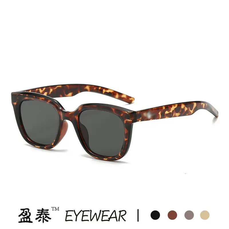 Black Brown K-Style Sunglasses for Women - Image 9