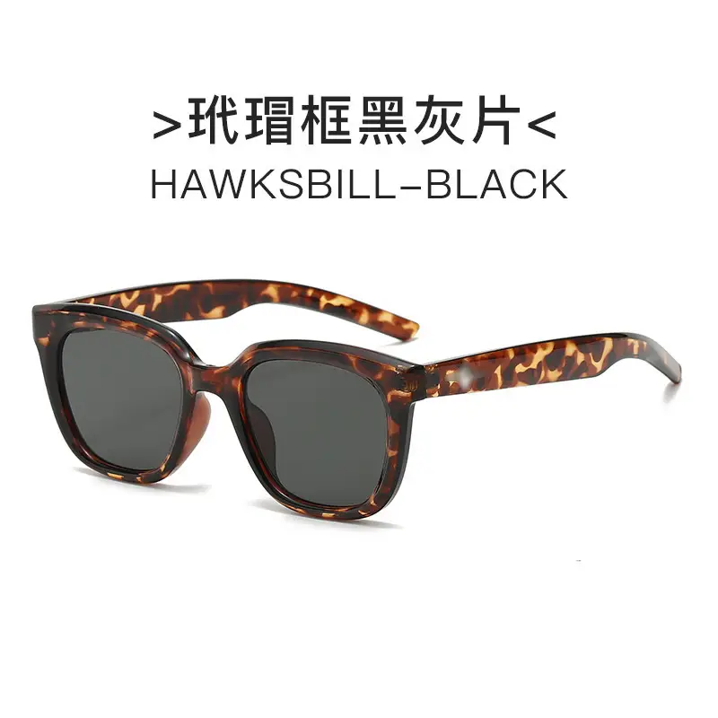 Black Brown K-Style Sunglasses for Women - Image 6