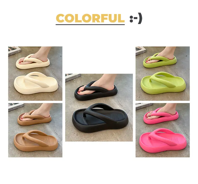 Women's Soft White Flip-Flops Flat Sandals — feature 13