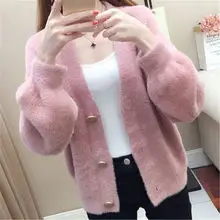 2025 Green Twist Knitted Cardigan Women — feature 3