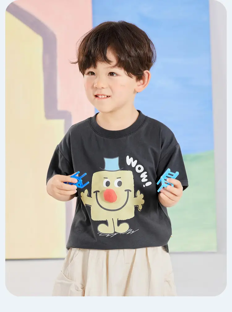 Pink Doodle Baby T-Shirt for Boys Summer Wear — feature 24