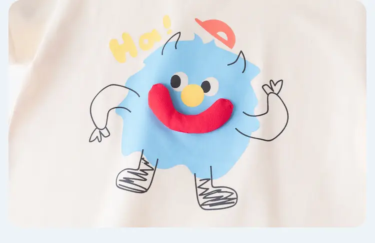 Pink Doodle Baby T-Shirt for Boys Summer Wear — feature 36