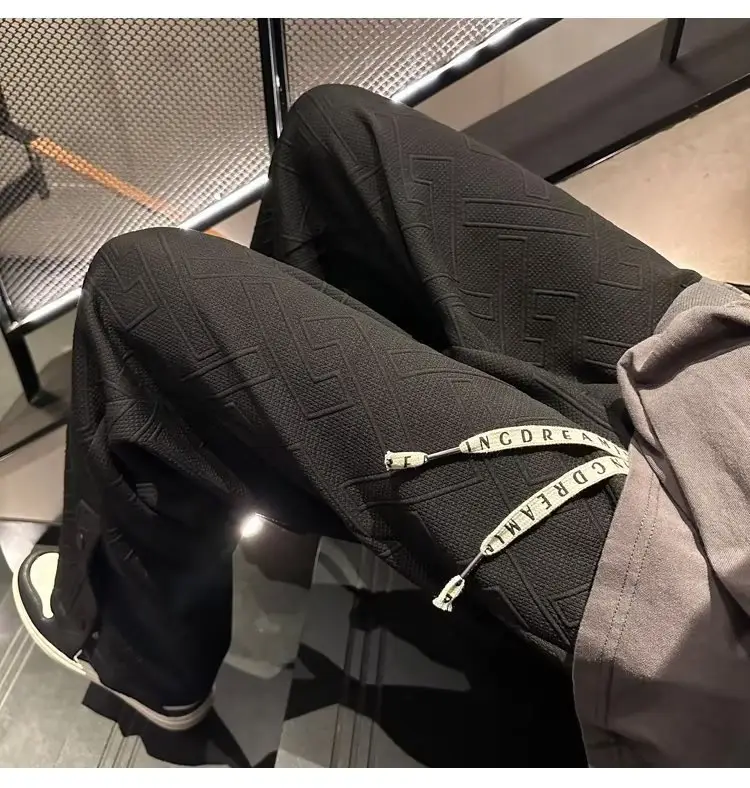 Breasted Split Wide-leg Casual Pants for Boys Large — feature 31