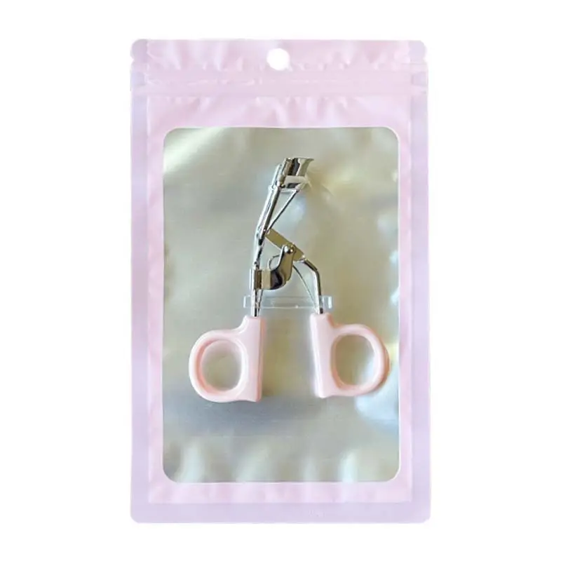Pink eyelash curler (pull bone bag packaging)