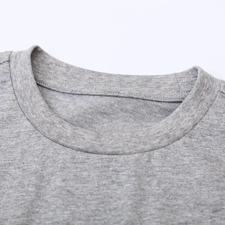 Girls Grey T-Shirt Short Sleeve Cotton Summer Wear - Image 5