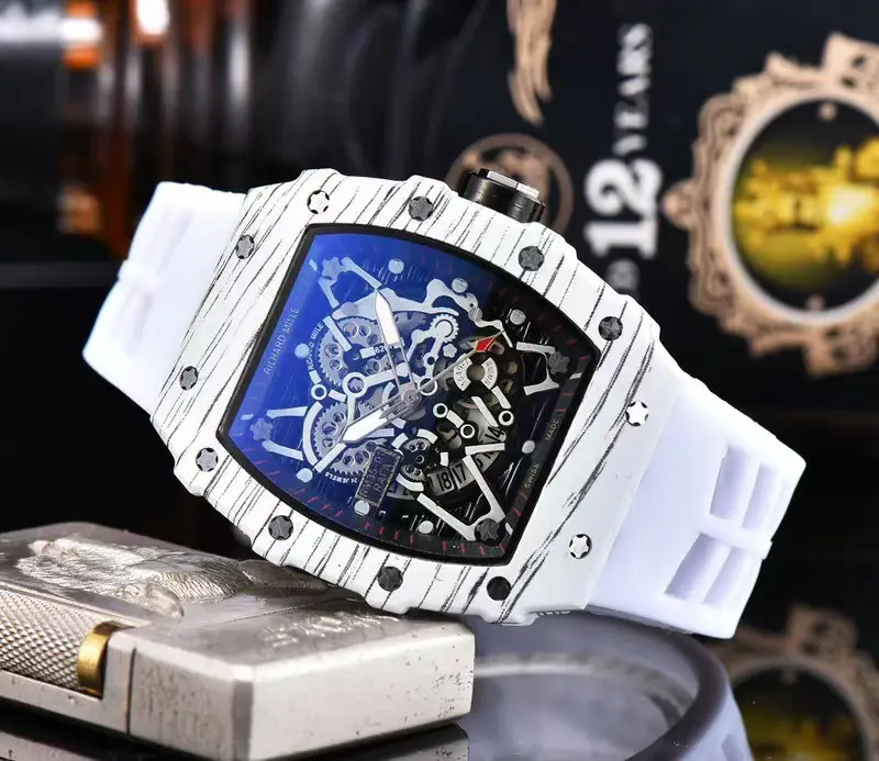 Richard Watch Red Black Butterfly Design - Image 3
