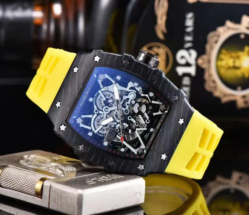 Richard Watch Red Black Butterfly Design - Image 6