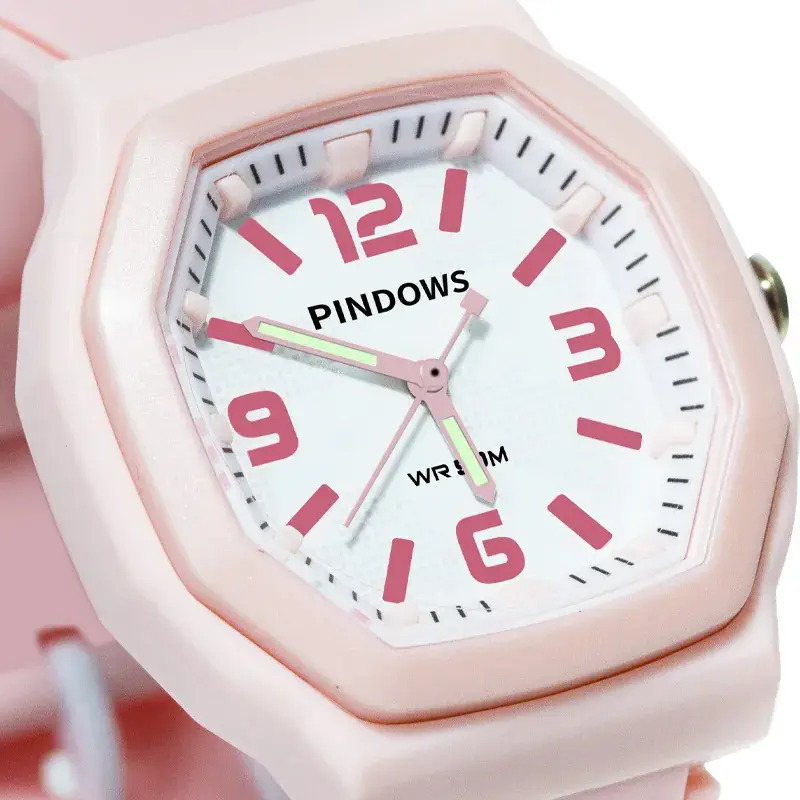 Women's Mint Green Quartz Watch with Green Strap - Image 10