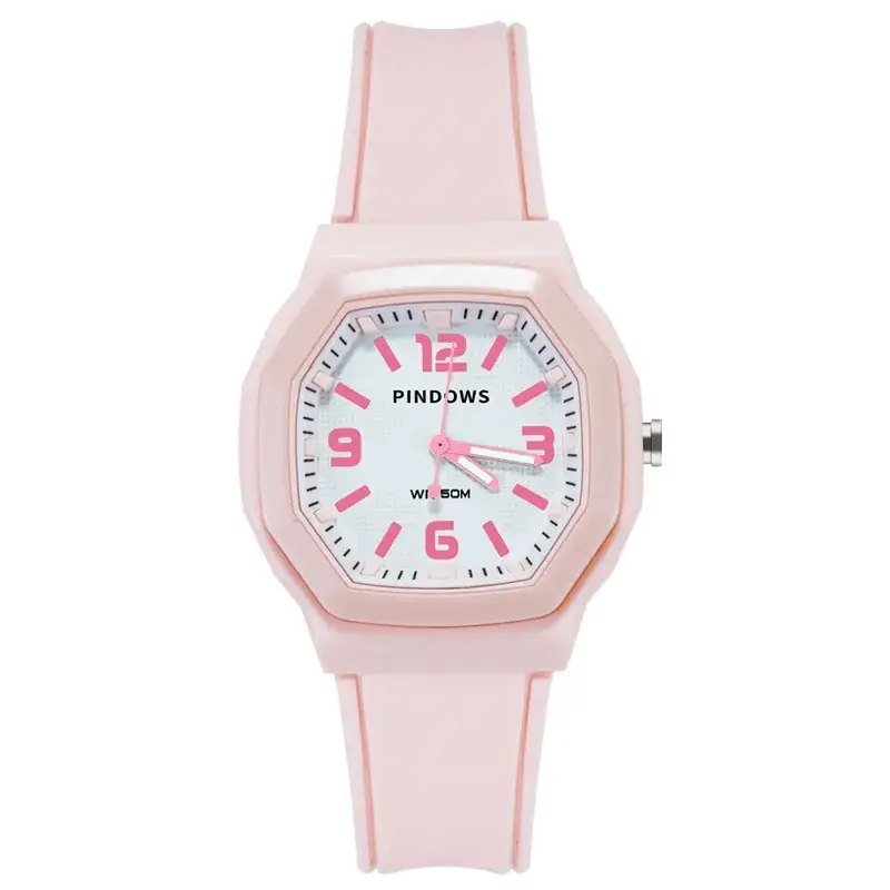 Women's Mint Green Quartz Watch with Green Strap - Image 5