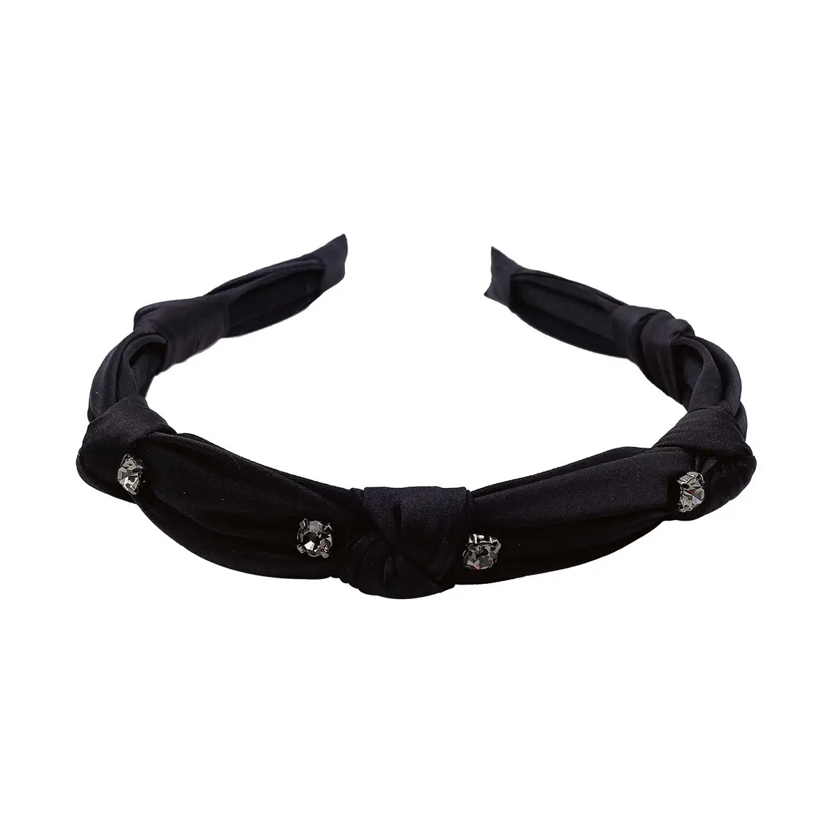 Summer Knotted Hairband for Women with High Skull Top Design
