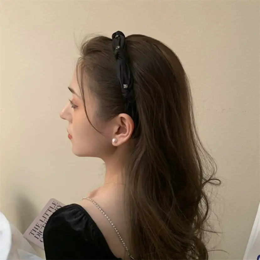 Summer Knotted Hairband for Women with High Skull Top Design — feature 7