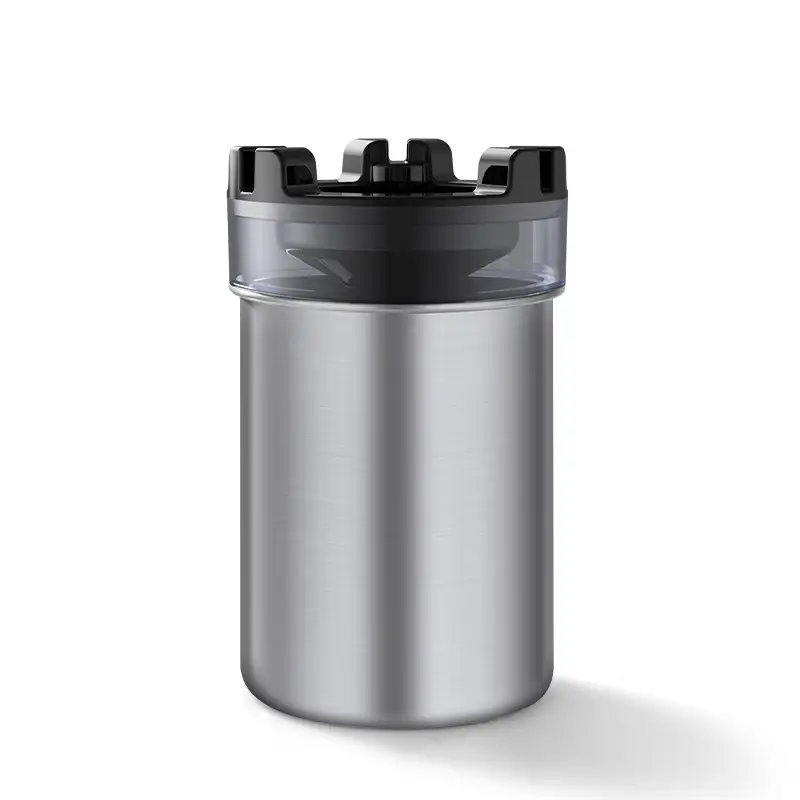 Ashtray with Water Tank Anti-fly Ash Anti-smoke Flavor Creative Household Car Funnel with Cover Personalized Stainless Steel Ashtray