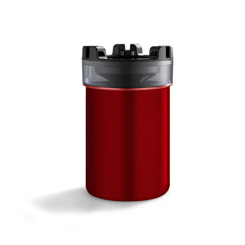 Ashtray with Water Tank Anti-fly Ash Anti-smoke Flavor Creative Household Car Funnel with Cover Personalized Stainless Steel Ashtray