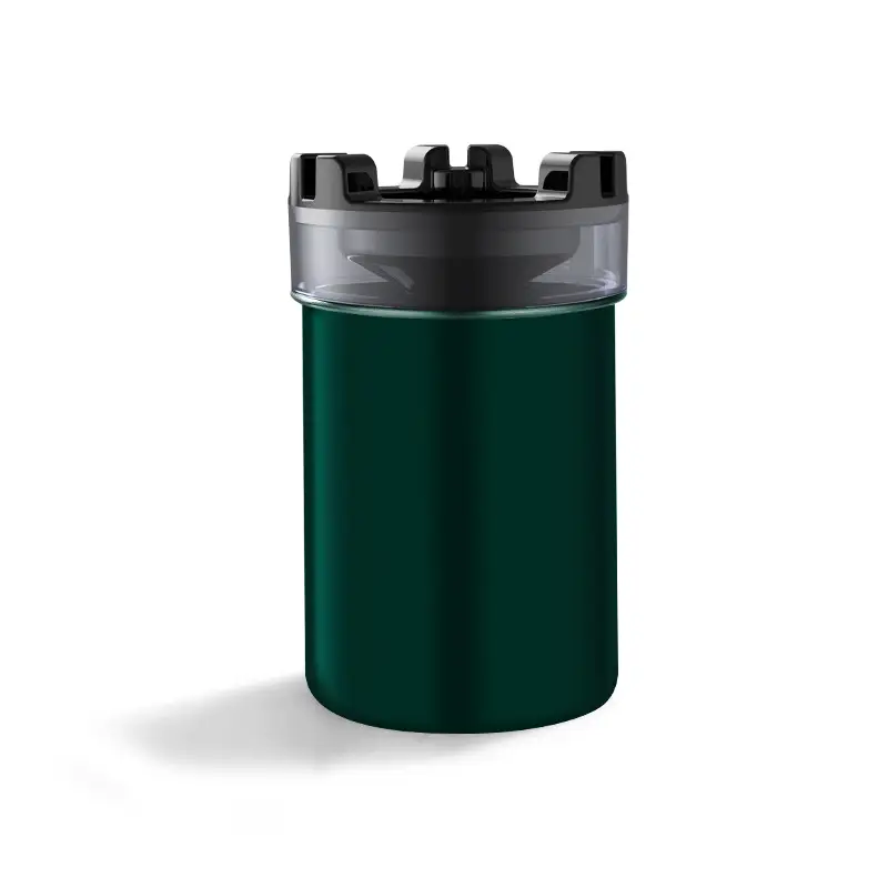 Ashtray with Water Tank Anti-fly Ash Anti-smoke Flavor Creative Household Car Funnel with Cover Personalized Stainless Steel Ashtray