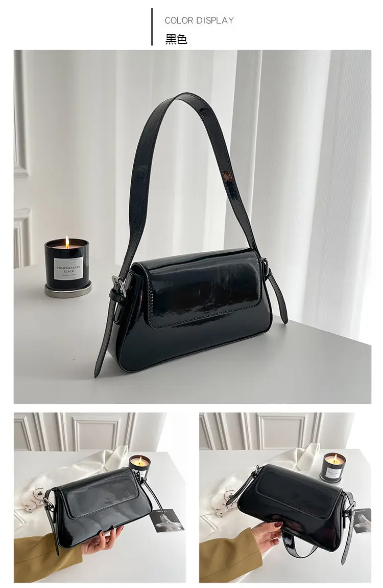 Silver Metallic Messenger Bag for Women Spring Summer 2023 — feature 12