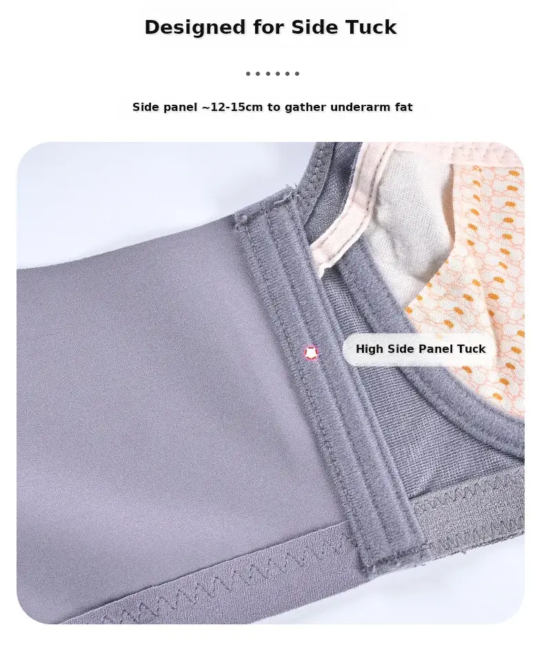 Full Cup Large Chest Shown Small Upper Bracket Underwear for Women to Prevent Sagging Paramilis Soft Steel Ring Thin Adjustable Bra — feature 8