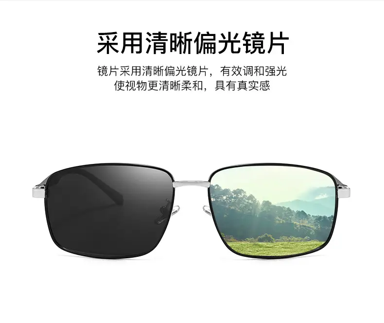 2024 New Metal Polarized Sunglasses Driving Fashion — feature 5