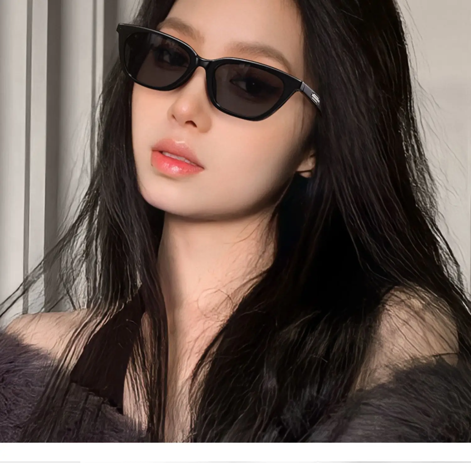Wang Jiaer Same GM Sunglasses Polarized Cat Eye — feature 9