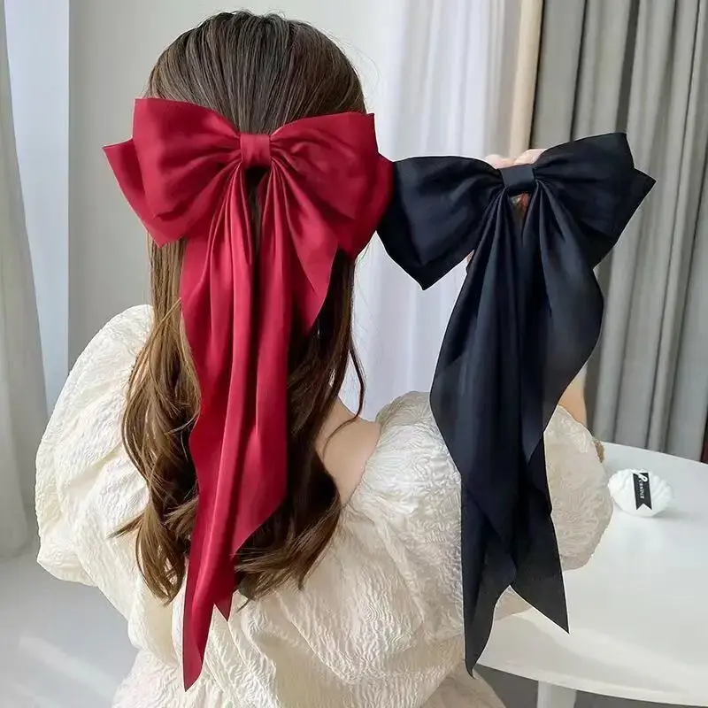 Green Bow Hairband for Back Head, Stylish Bow Hair Accessories - Image 38