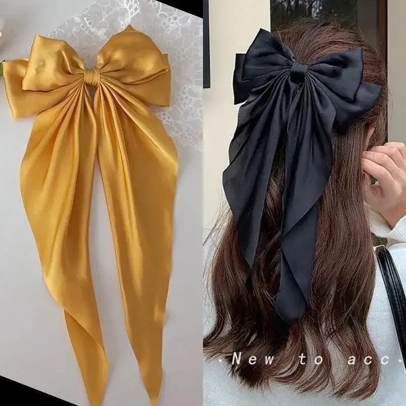 Green Bow Hairband for Back Head, Stylish Bow Hair Accessories — feature 26