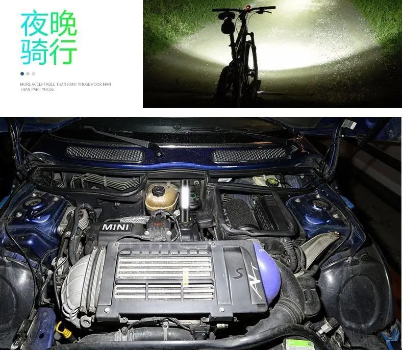 Cross-border Rechargeable Flashlight 14500 Zoom USB Outdoor Work Light Cob Mini β feature 18