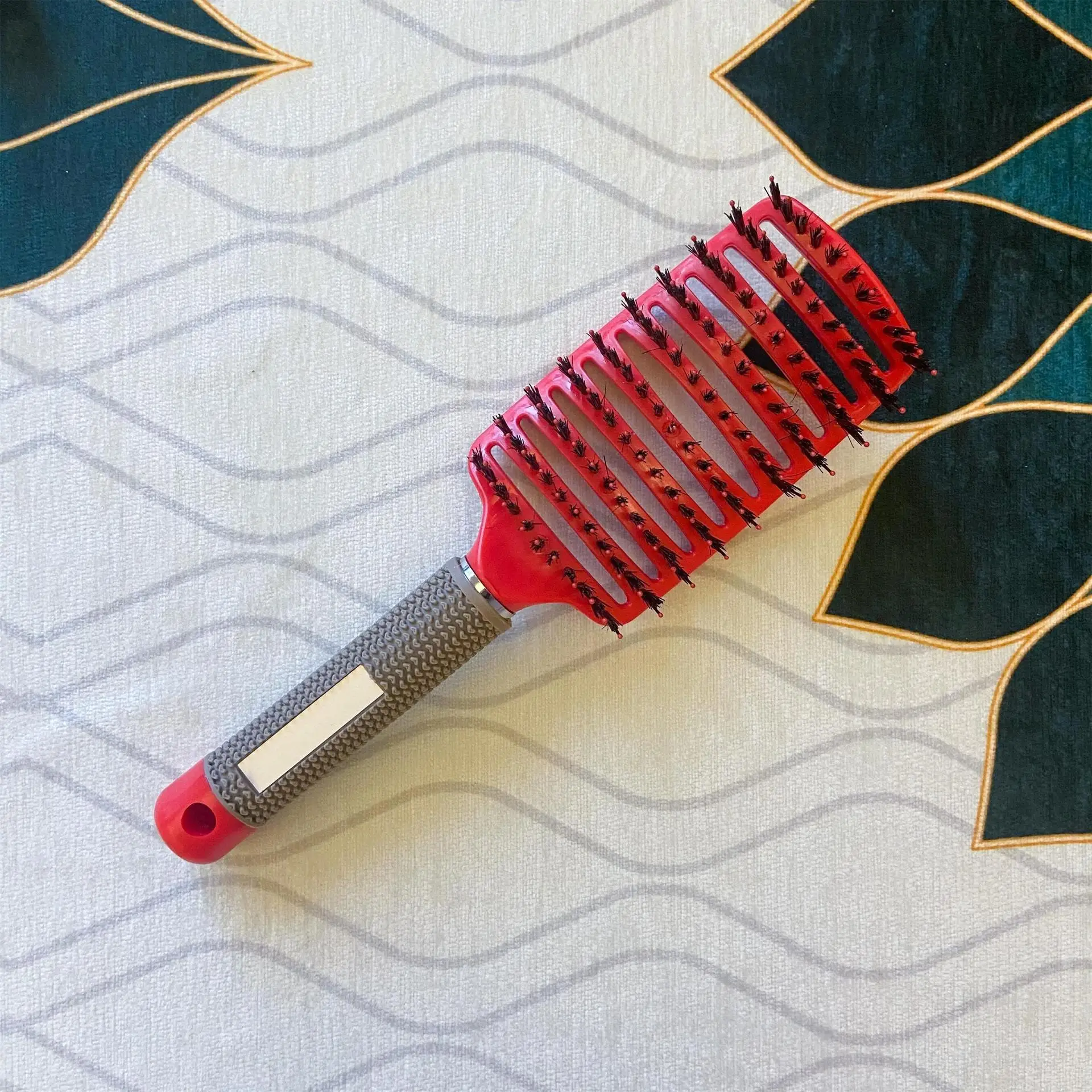 Purple Hair Comb for Women with Root Fluffy Styling - Image 11