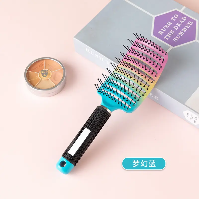 Purple Hair Comb for Women with Root Fluffy Styling - Image 14