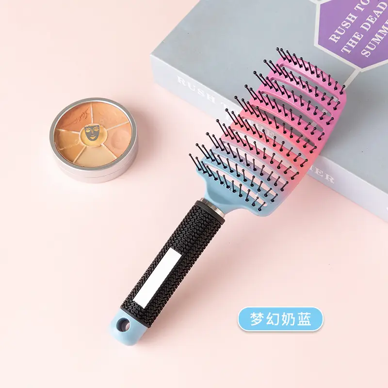 Purple Hair Comb for Women with Root Fluffy Styling - Image 15